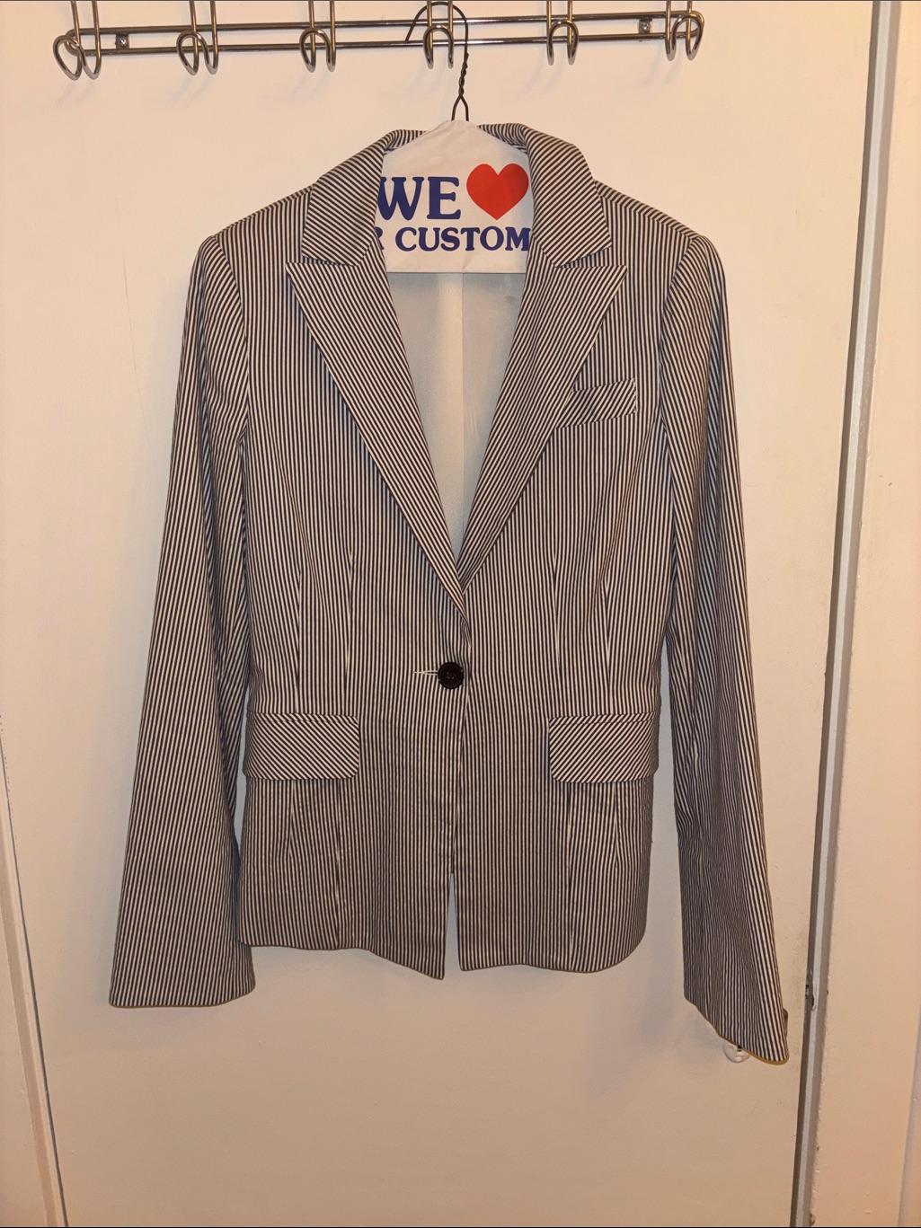 Rare Derek Lam 10 Crosby Striped Blazer